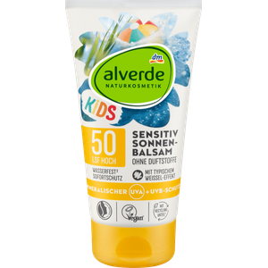 Bild für alverde NATURKOSMETIK Sonnenbalsam Kids sensitiv