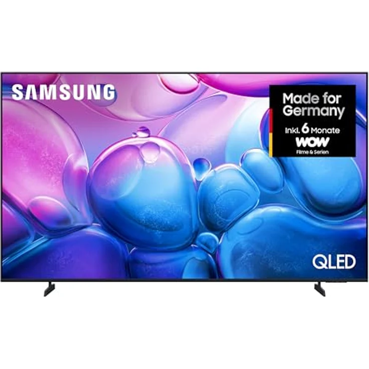 Samsung QLED 4K Q6FA, 55 Zoll (138 cm) UHD Fernseher mit 100% Farbvolumen, Quantum HDR, 4K Upscaling, Knox Security, Kostenlos 900 Sender TV Plus – Bild 1