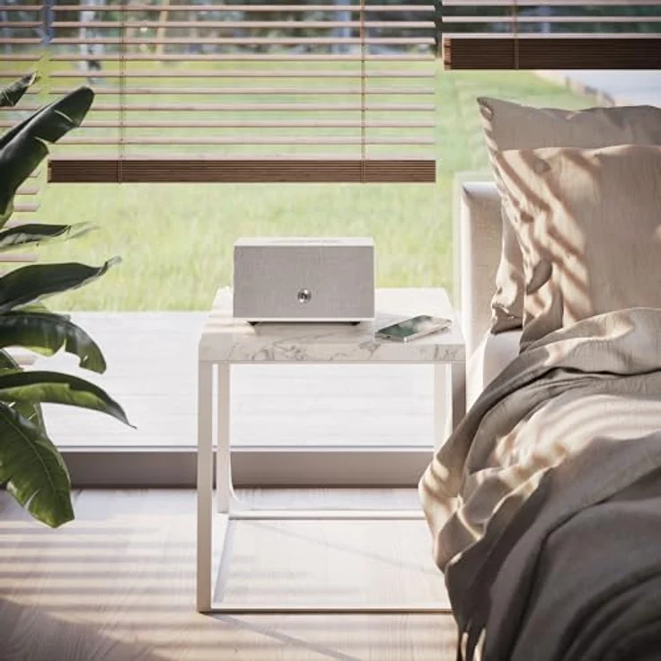 Audio Pro C5 MkII W, Streaming-Lautsprecher mit Airplay 2, Bluetooth und WLAN, Weiß, Multiroom System – Bild 7