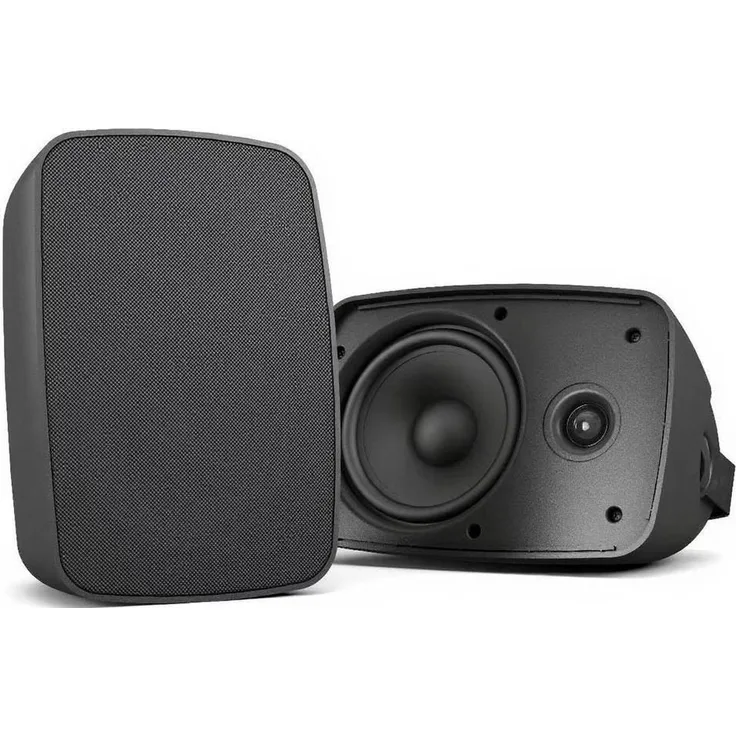 Vivolink VLSPOD60B, 2-Wege Bluetooth-Lautsprecher mit 40 W RMS, Frequenzbereich 50 - 20000 Hz, wetterfest, Schwarz