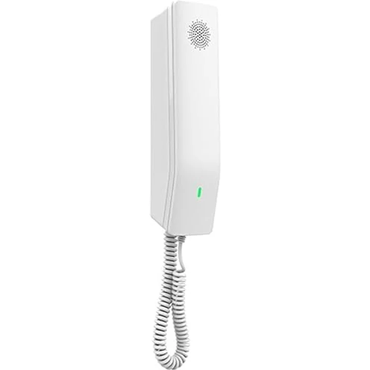 Grandstream GHP610W, IP-Telefon in Weiß, Kabelgebundenes Mobilteil mit 2 Zeilen und Gigabit Ethernet – Bild 2