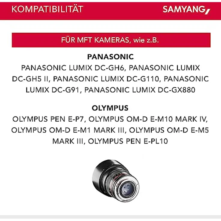 Samyang 7.5mm F3.5 UMC Fish-eye MFT für Micro Four Third, Schwarz  – Bild 7