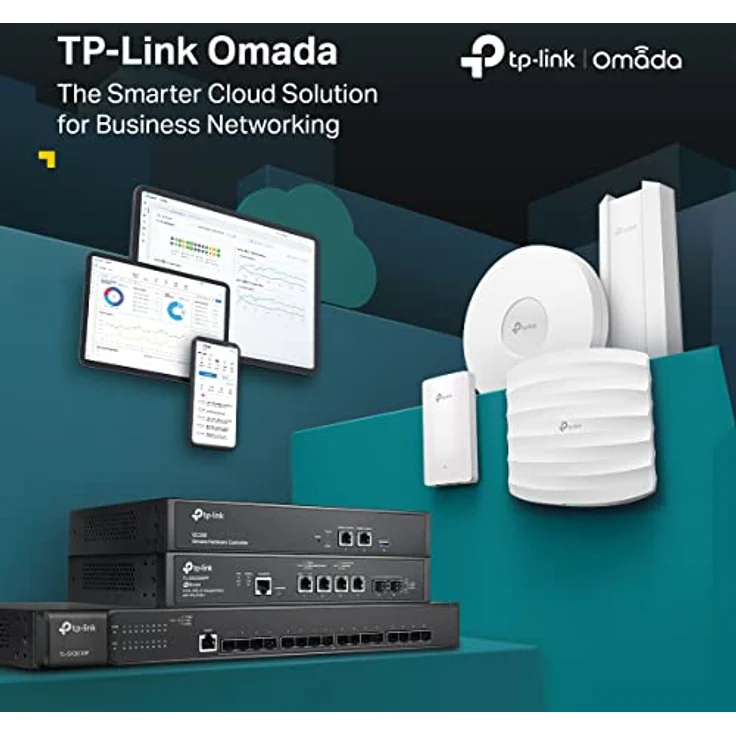 TP-Link EAP610 AX1800 Gigabit Dualband WiFi 6 WLAN Access point (Dualband 1775Mbit/s, Omada SDN, zentrales Management, 1 Gigabit Port, nahtloses WLAN-Roaming, PoE/DC angetriebene) weiß – Bild 5