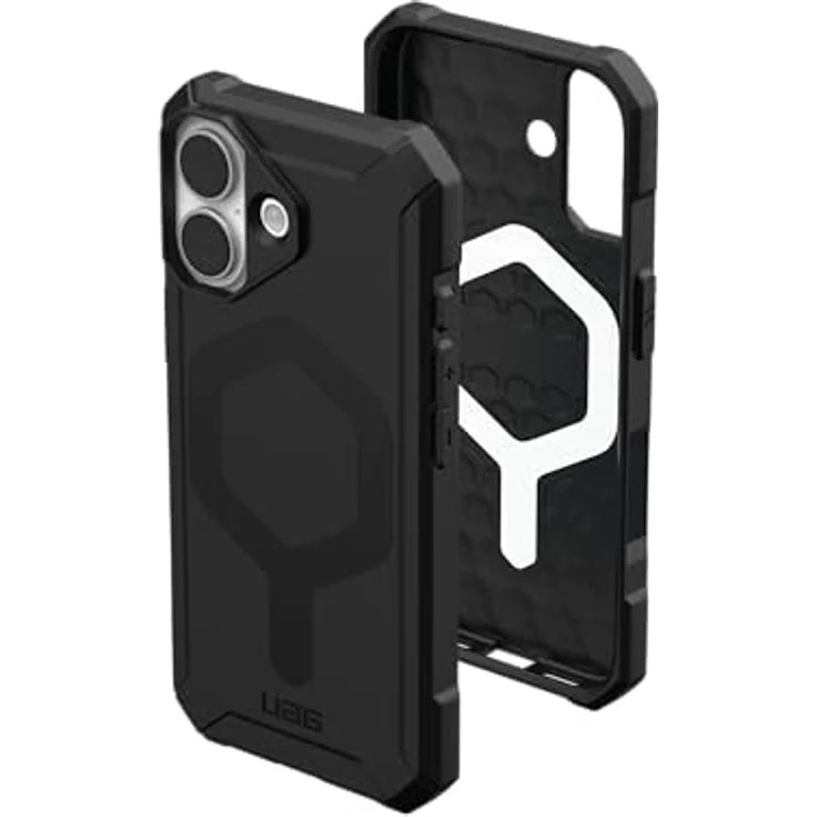 UAG Essential Armor MagSafe Hülle für Apple iPhone 17, stoßfest und kratzsicher, Schwarz – Bild 1
