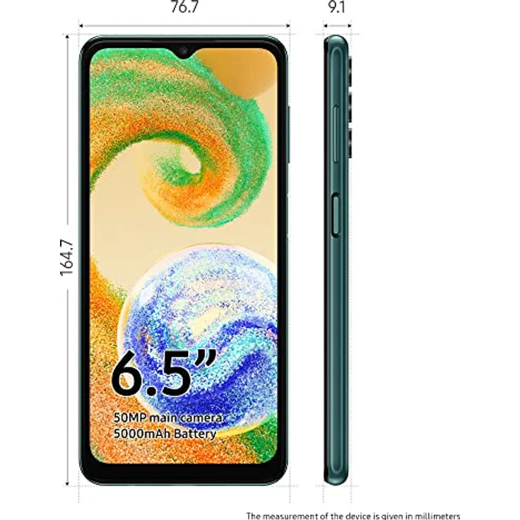 Milwaukee Samsung A047F Galaxy A04s Unlocked 32GB/3GB RAM Dual-SIM grün – Bild 3