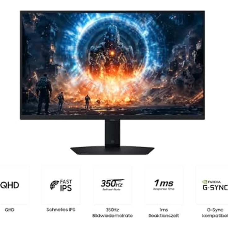 Samsung 27’’ Odyssey G6 G60F, 350Hz QHD Gaming Monitor für E-Sport mit 1ms Reaktionszeit und VESA DisplayHDR 400 – Bild 5