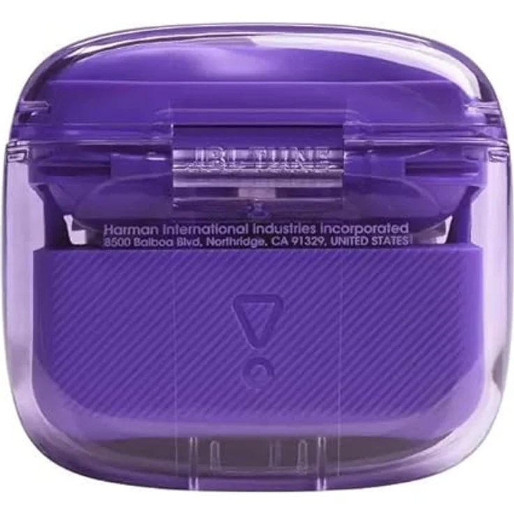 JBL Tune Flex Ghost Kopfhörer – Wasserfeste In-Ear-Kopfhörer mit Noise-Cancelling, Bluetooth und bis zu 32 Stunden Akkulaufzeit – Purple Ghost – Bild 3