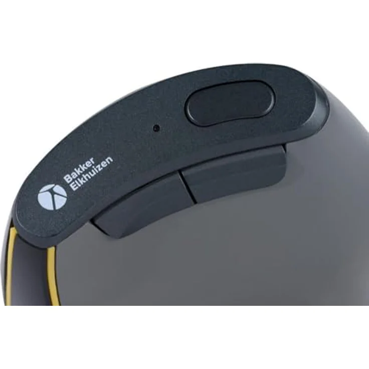 Bakker Elkhuizen FastForward 3-Mode Vertical Mouse, kabelgebunden und kabellos, 5000 DPI, Grau – Bild 5