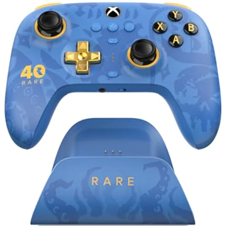 8bitdo Ultimate 3-Mode Xbox Controller RARE Edition, kabelloser Gaming Controller mit 2,4 GHz, Bluetooth, USB-Anschluss, Hall-Effekt-Trigger und 3,5-mm-Audioanschluss – Bild 3