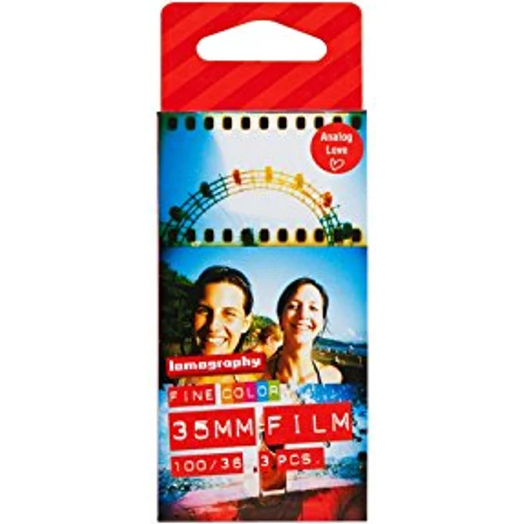 Lomo Color Negative 100, 35mm Analogfilm für feinkörnige Schärfe und lebendige Farben, 3er Pack – Bild 3