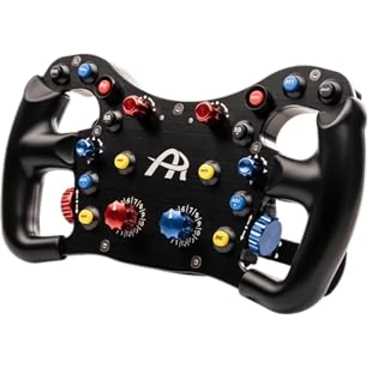 Ascher Racing F64-USB V3, Racing-Lenkrad mit Butterfly-Style, 800 Stunden Akkulaufzeit – Bild 3