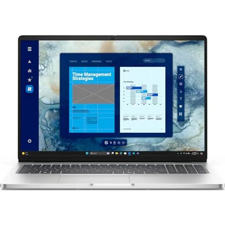 Dell Pro 16 PC16250, 16 Zoll Notebook mit Intel Core Ultra 5 235U, 16 GB RAM, 512 GB SSD, Silber, Wi-Fi 6E, bis zu 12,6 Stunden Akkulaufzeit – Bild 7