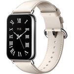 Xiaomi Smart Band 8 Pro Lederarmband mit Schnellverschluss, Uhrenarmband, Cremeweiß
