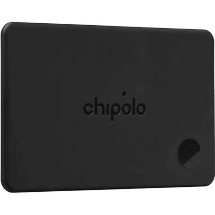 Chipolo Card, Wiederaufladbare Bluetooth Wallet-Tracker-Karte mit IP67 Wasserdichtigkeit, kompatibel mit Apple Finden Sie meine und Google Mein Gerät Finden