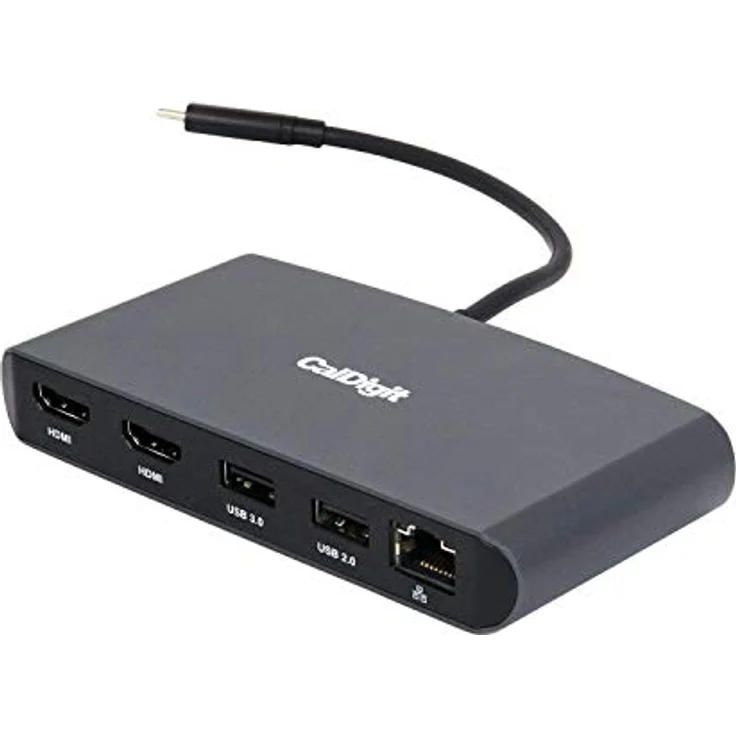 CalDigit Thunderbolt 3 mini Dock Wired (TB3-MINIDOCK-HM), Laptop-Dockingstation mit HDMI und 1GbE – Bild 1
