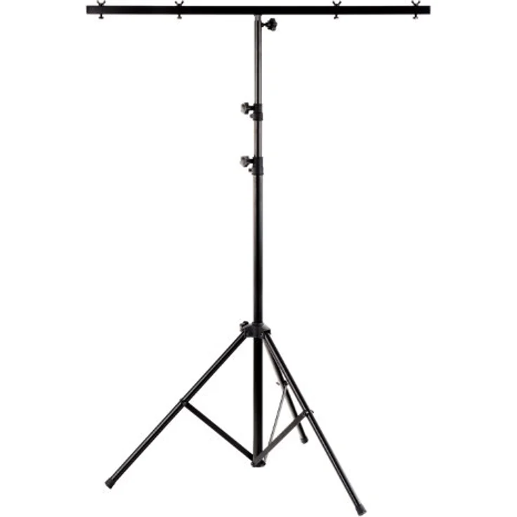 Showlite LS250 Lichtstativ mit Quertraverse (für Bühnen & Konzerbeleuchtung, für bis zu 4 Scheinwerfer, 1,10m-2,50m, max. Traglast: 30 kg) – Bild 2