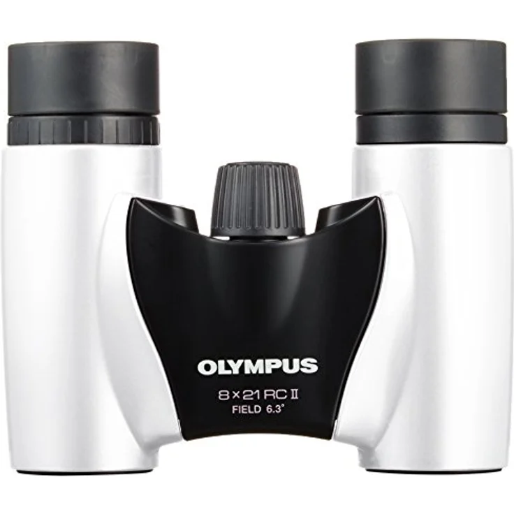 Olympus 8x21 RC II Fernglas mit Tasche weiß – Bild 4