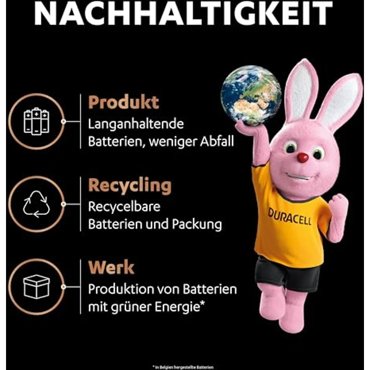 Duracell MN1500 AA Mignon Batterie Optimum 12er Blister, 1,5 Volt, LR6, 12er Pack - Duracell – Bild 6