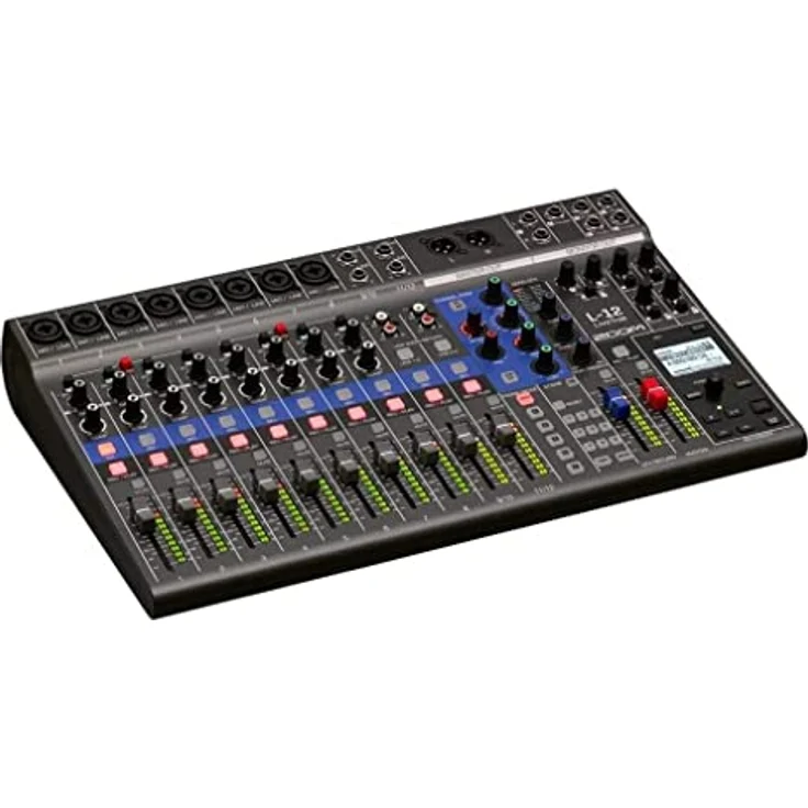 Zoom LiveTrak L-12, Studio- und Livemixer mit 12 Kanälen und integrierter Aufnahmefunktion – Bild 1