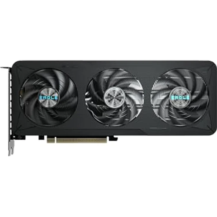 Gigabyte GeForce RTX 5060 Ti Eagle MAX OC 16G Grafikkarte - 16GB GDDR7, 128bit, PCI-E 5.0, 2617MHz, 3 x DisplayPort, 1 x HDMI, NVIDIA DLSS 4, mit WINDFORCE-Kühlsystem – Bild 3
