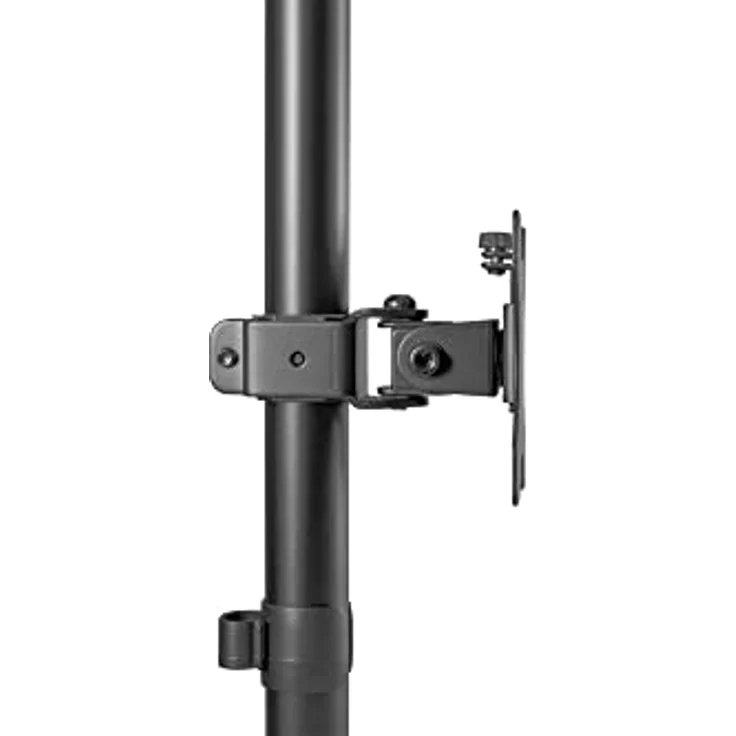 Digitus Monitor-Halterung Universal Dual Monitorhalter, Vertikal für 2 Monitore bis 32 Zoll, schwenkbar und neigbar, Tischklemme und Durchführungs-Stange inklusive – Bild 12