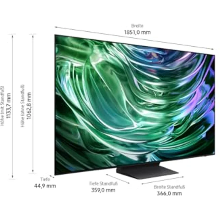 Samsung 83" OLED 4K S90D Tizen OS™ Smart TV (2024), 83 Black – Bild 4