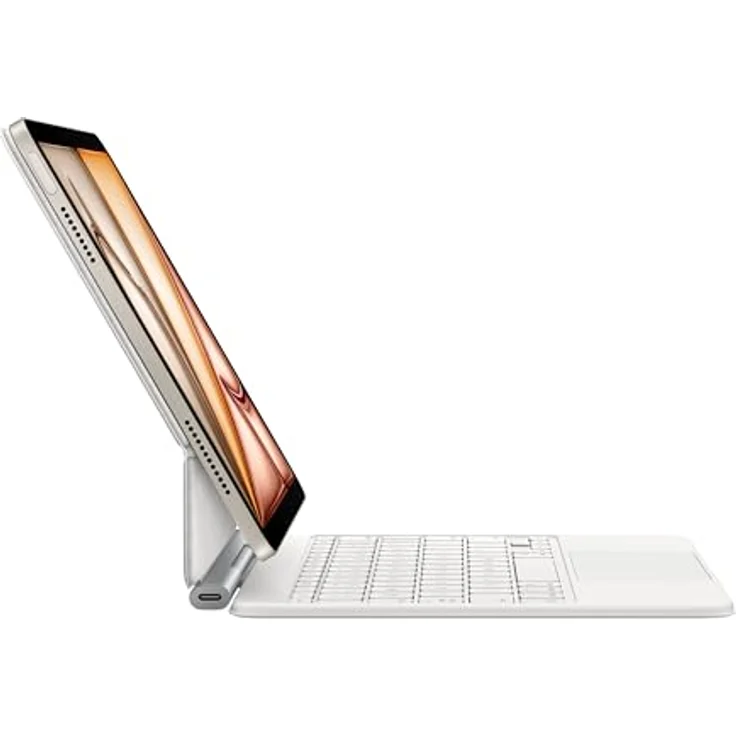 Apple Magic Keyboard für das 11" iPad Air (M3) - Deutsch - Weiß, schlankes Design, Trackpad, 14 Funktionstasten, USB‑C Anschluss – Bild 4