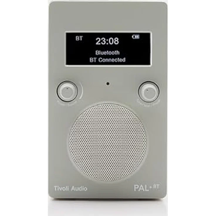 Tivoli Audio PAL+ BT3, Tragbares DAB+/FM/Bluetooth Radio mit 10 Stunden Akkulaufzeit, grau – Bild 1