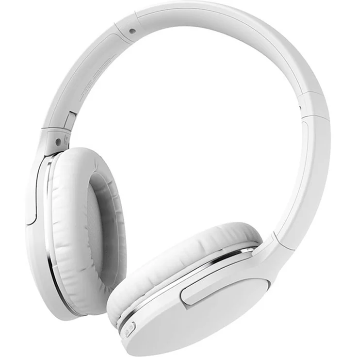 Baseus Encok D02 Pro, Over-Ear-Kopfhörer mit Bluetooth 5.0, kabellos, weiß