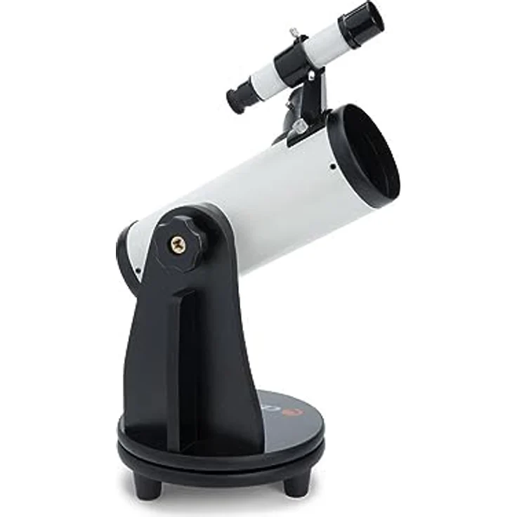 Celestron 21023 76 mm Cometron FirstScope Teleskop – Weiß – Bild 3