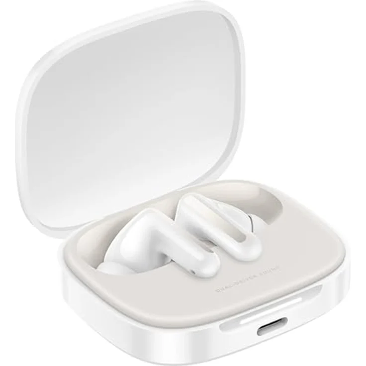 Xiaomi Redmi Buds 6 Cloud White, True Wireless Kopfhörer mit integriertem Mikrofon – Bild 3