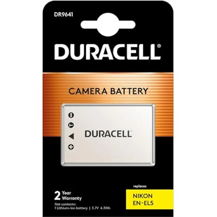 Duracell DR9641 Li-Ion Kamera Ersetzt Akku für EN-EL5 – Bild 2