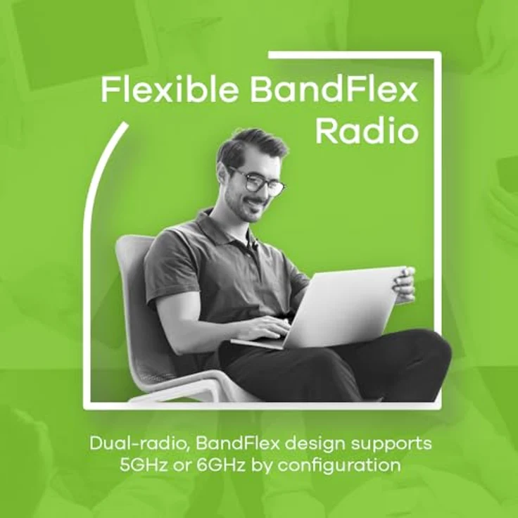 ZYXEL BE12300 WiFi 7 Access Point | Dual-Radio | 2 x 2.5GbE Ports | Smart Antenna | Verwaltbar über Nebula Web/App, On-Premises Controller oder lokale Schnittstelle des Gerätes [WBE630S] – Bild 4