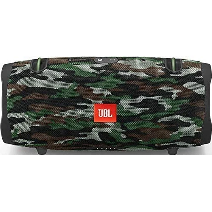 JBL Xtreme 2 Musikbox - Wasserdichter, portabler Stereo Bluetooth Speaker mit integrierter Powerbank - Mit nur einer Akku-Ladung bis zu 15 Stunden Musikgenuss Camouflage – Bild 6