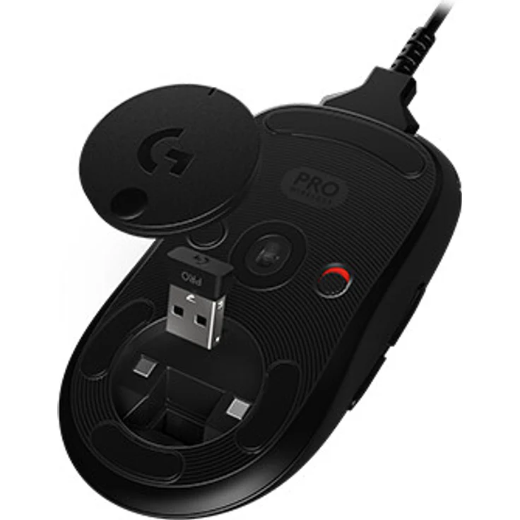 Logitech G PRO Wireless Gaming Maus, Hero 16000 DPI Sensor, USB-Anschluss, RGB-Beleuchtung, 4 - 8 Programmierbare Tasten, Benutzerdefinierte Spielprofile, Ultraleicht, PC-Mac – Bild 5