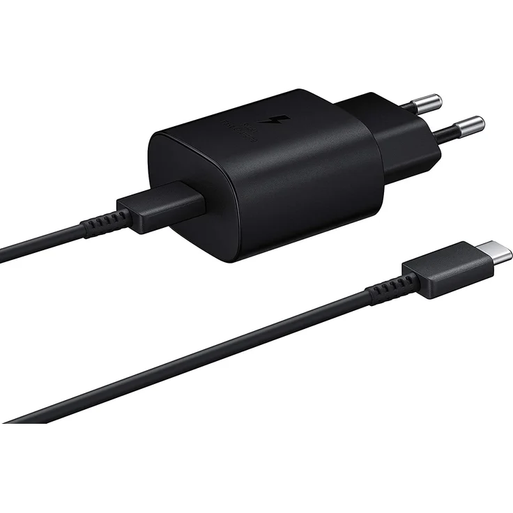 Samsung EP-TA800XBEGWW Schnellladegerät, 25 W, schwarz – Bild 1