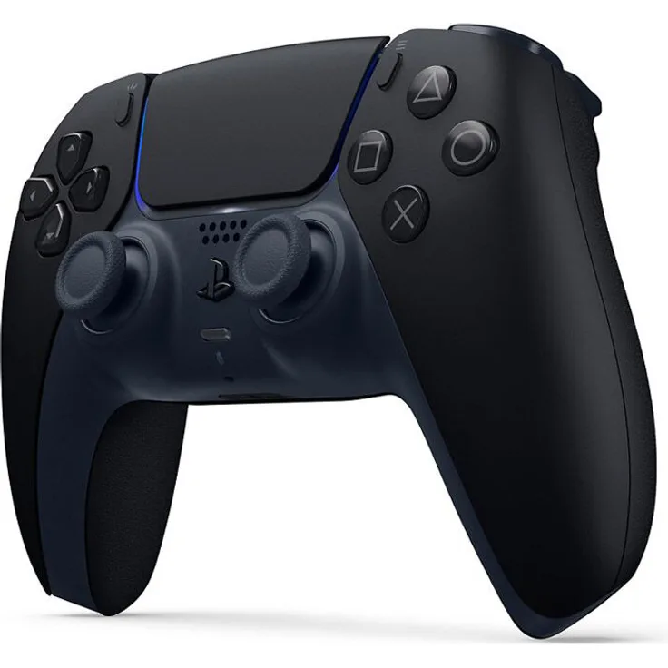 Sony DualSense Controller Wireless - schwarz, kabelloser Controller mit futuristischem Design und Bluetooth/USB-C-Konnektivität