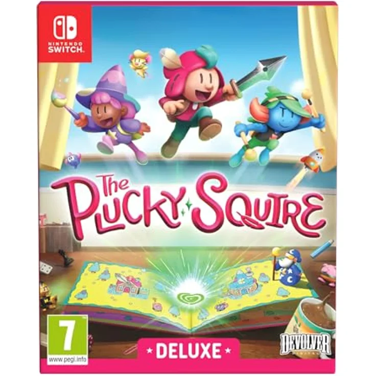 Devolver Digital The Plucky Squire Deluxe Edition - Switch, inklusive Artbook, Soundtrack und Sammelbox