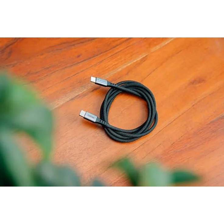 Verbatim 31846 USB-C Kabel, USB 2.0, 1,2 m, verstärkt, schnelles Aufladen, schwarz – Bild 6