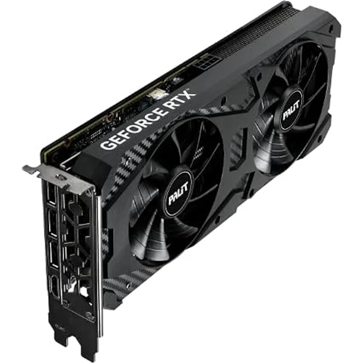 Palit GeForce RTX 3060 Infinity 2 OC, 12GB GDDR6 Gaming Grafikkarte mit NVIDIA Ampere-Architektur, Raytracing, DLSS, DisplayPort 1.4a und HDMI 2.1 – Bild 3