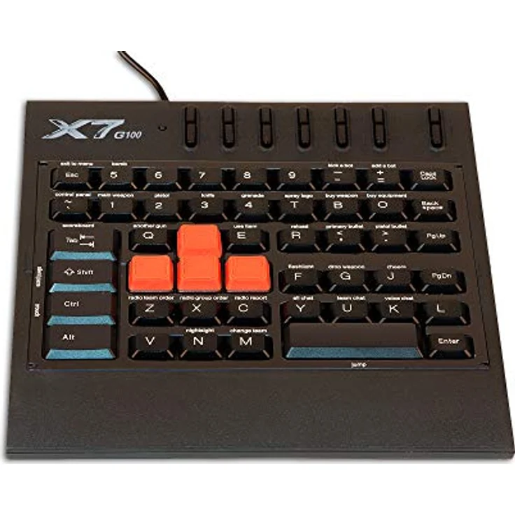 A4 Tech (X7-G100) Englisch QWERTY – Bild 2