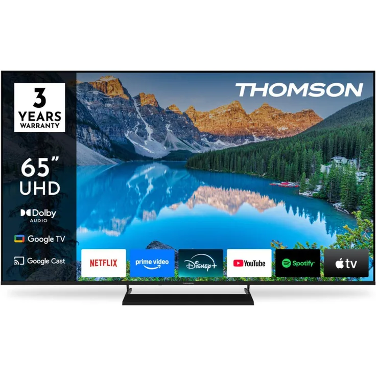 Thomson G63 Series 65UG5X15 Smart-TV, 165,1 cm (65"), 4K Ultra HD, WLAN, Schwarz