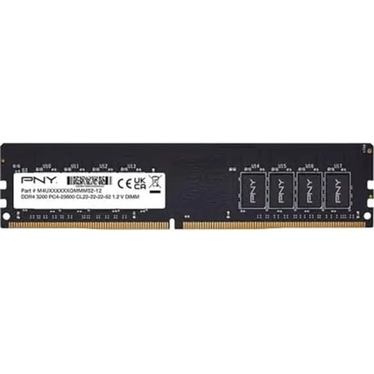 PNY DDR4 3200 MHz Arbeitsspeicher, 1 x 32 GB, Bulk, Einzelner Kanal, CAS 22 – Bild 2