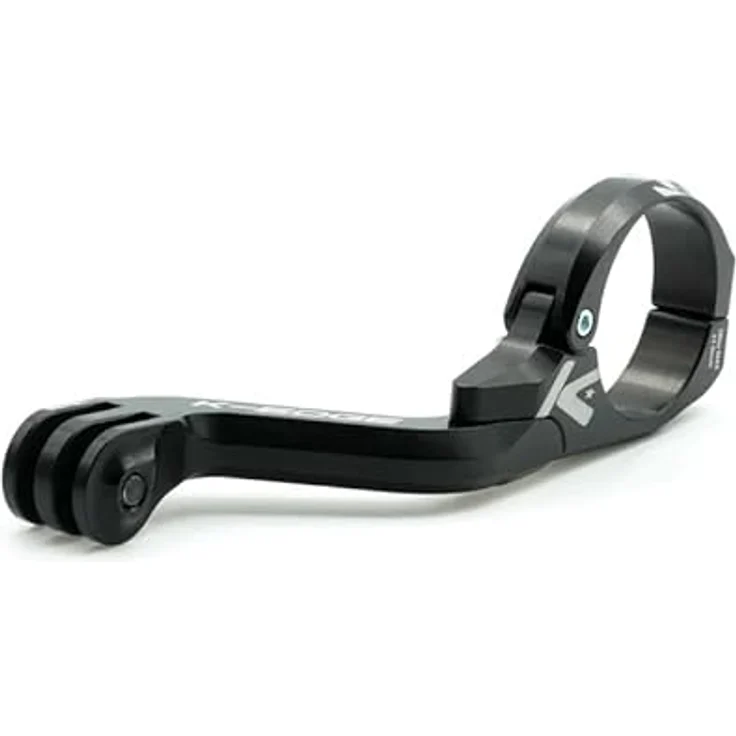 K-Edge K13-1440 GO Big On-Center Halterung, CNC-gefräst aus Aluminium, kompatibel mit GoPro HERO und Garmin VIRB, Schwarz, One Size – Bild 3