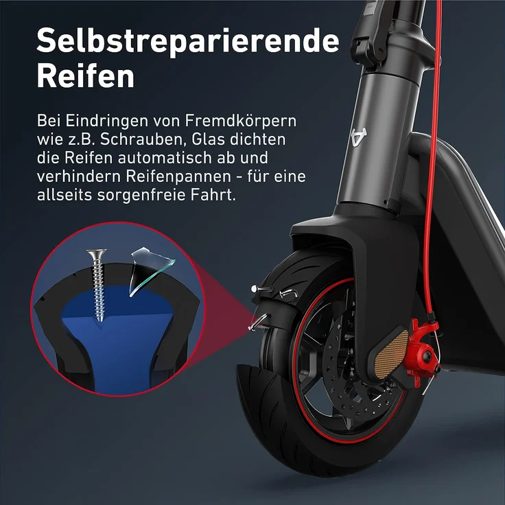 NIU KQi3 Max E-Scooter, mit Straßenzulassung, Schwarz, 20 km/h – Bild 4