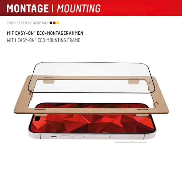 Displex Schutzglas für Samsung Galaxy S24 FE, Tempered Glas, kratzer-resistente Schutzfolie, hüllenfreundlich (Premium Glass Full Cover) – Bild 3