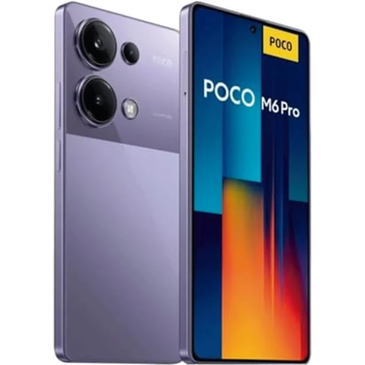 Xiaomi Poco M6 Pro 512GB/12GB RAM, violett
 – Bild 3