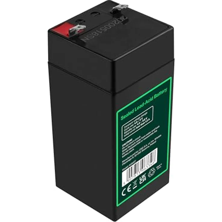 Green Cell AGM Akku AGM37, 12V 4Ah Blei-Batterie für Elektro-Spielzeuge, zyklenfest und vibrationsbeständig – Bild 5