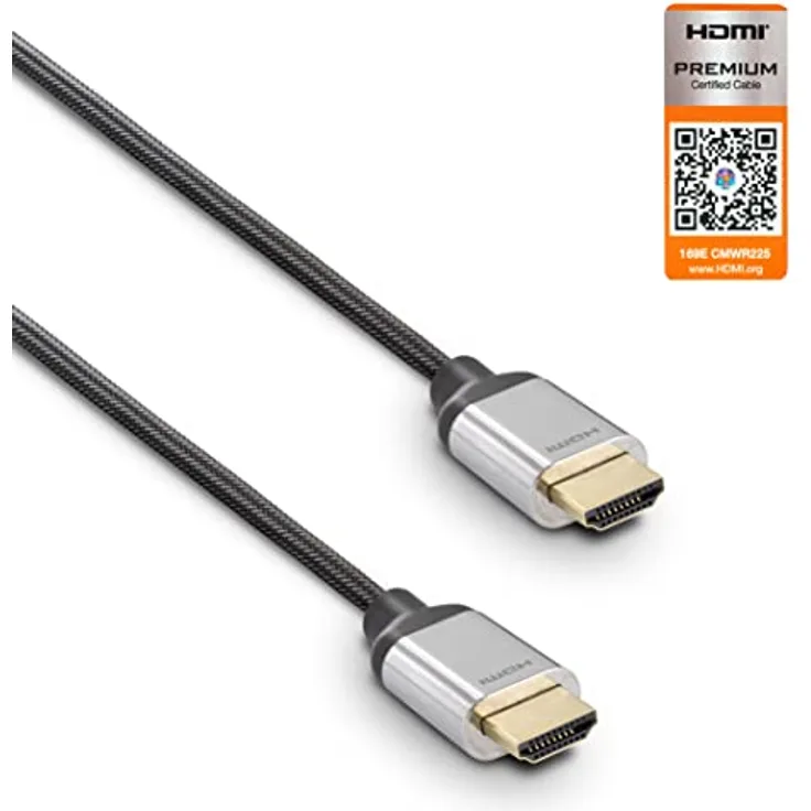 Premium HDMI Kabel High Speed + Ethernet 3m