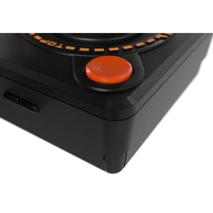 Retro Games Thecxstick, PC Gaming Controller im Retro-Design mit 8-Tasten-USB-Joystick und Analog-Stick, Schwarz – Bild 8
